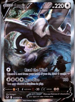 PSA 10 Gem Mint 2022 Pokemon Sword & Shield Silver Tempest #186 Lugia V