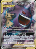 PSA 10 Gem Mint 2018 Pokemon Japanese Sun & Moon Tag Bolt #102 Gengar & Mimikyu Gx